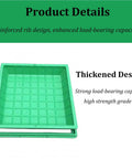 Beefy PP Recessed Sewage Basin Cover with Frame and Pull Hole Waterproof Heavy Duty Lid