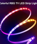 Smart LED Strip Lights 16.4 Foot RGB With WiFi Works With Alexa And Google Home App Control Music Sync Dimmable Color Changing Vibes