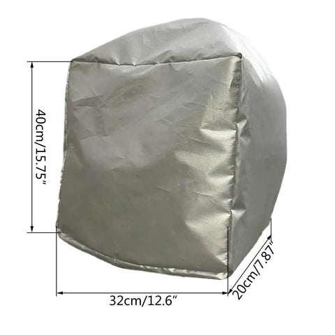 Hella Weatherproof EV Charger Station Protector Box crafted from heavy duty oxford cloth, 32cm x 20cm x 40cm, for outdoor use.