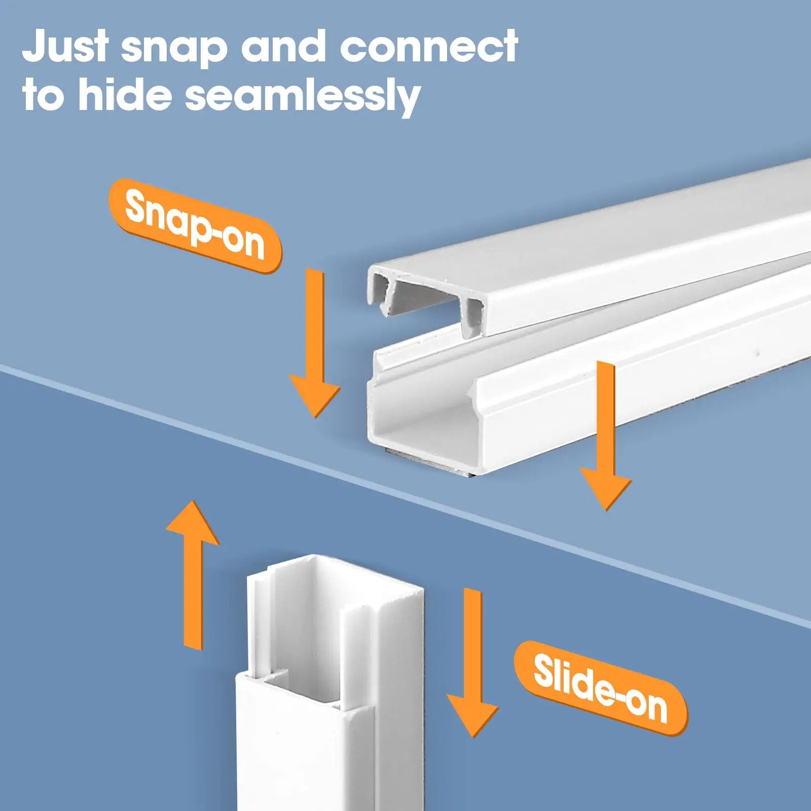 116 Inch Cord Hider Kit – Sleek Cable Management ✓