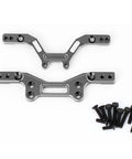Beefed Up Extended Aluminum Damper Plate Upgrade For Typhon Grom RC Car front and rear mount with screws
