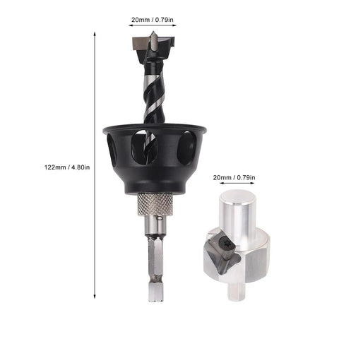 Pro Grade Drill Punch Locator And Vertical Drill Press Jig with 90 Degree Hole Positioning Kit for Woodworking, compact size