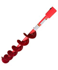 4 Inch Diameter 36 Inch Long Earth Auger Bit With Hardened Steel And Replaceable Cutting Blade For Decks Mailboxes Fences And Tree Planting Seven Eighths Inch Drive Fits Earthquake Dolmar Echo And Maruyama Power Heads