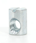Top Tier Replacement Cross Dowel Barrel Nuts Compatible With Ikea Part 100514 For Crib And Bunk Bed Frames, silver steel barrel nut.