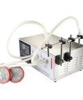 High Performance Double Head Peristaltic Pump Liquid Filling Machine With Digital Screen and No Drip Nonsense for DIY cosmetic use.