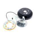 3-Bolt Steering Wheel Adapter For 1969-1994 GM Cars With Standard Bolt Pattern Includes Cover, Spring, Spacer, Plunger, Lead Wire And Bolts