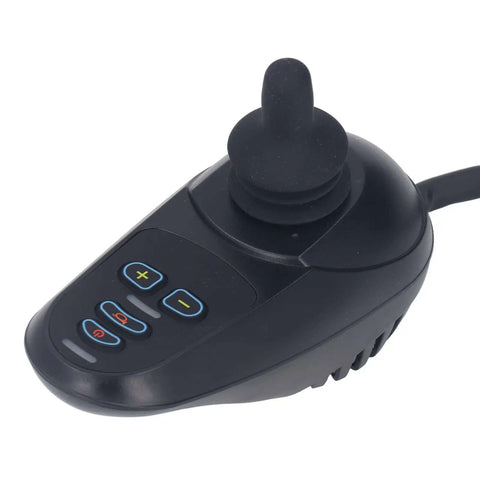 Versatile Electric Wheelchair Joystick Controller 24V 45A Brushed Motor Replacement With E Brake Universal Rocker