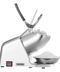 Workhorse Ice Shaver Machine For Home And Commercial Use, 286 Lbs Per Hour, 300W 2000RPM Stainless Steel 4 Blade Ice Crusher with bowl