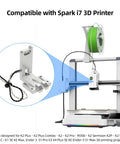 Replacement Auto Leveling Sensor With Metal Mounting Block And Cable For Creality I7 And Spark I7 3D Printers Backup Strain Gauge Heatbed Part Plug And Play Upgrade shown on Spark i7 printer