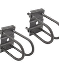 Trailer U Bolt Kit For 5200 To 7000 Lbs Leaf Spring Trailers, 3 Inch Round Axle U Bolts, 7 Inch Long, One Half Inch Diameter, With Tie Plates, Fits One And Three Quarter Inch Or Two Inch Leaf Springs, Heavy Duty Rolled Steel. Two U-bolt sets with tie plates