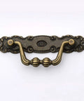 Antique Bronze Cabinet Handle Set For Drawers And Doors Vintage Zinc Alloy Pull Knob With Easy Install Matte Hardware