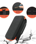 Durable Oxford Microphone Case For JBL Wireless Two Mic System with smooth zipper and scratch-resistant shell