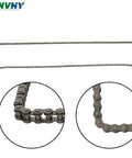 35 Roller Chain Kit With 5 Feet Of Steel Chain Includes 2 Connecting Links And 1 Offset Link Heavy Duty 2100 Lb Tensile Hardened