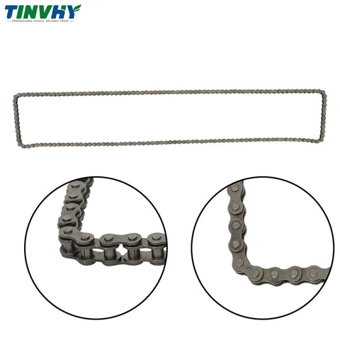 35 Roller Chain Kit With 5 Feet Of Steel Chain Includes 2 Connecting Links And 1 Offset Link Heavy Duty 2100 Lb Tensile Hardened