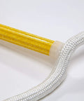 Two Story Fire Escape Rope Ladder, 13 Ft Flame Resistant Emergency Escape System With Heavy Duty Spring Hooks, rope and rung detail