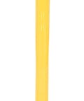 Tough As Nails Heavy Duty Welded Steel Safety Pipe Bollard With Quick Swap Surface Plate 48 Inches Tall 4 Point 5 Inches Wide In Sharp Safety Yellow Paint For Industrial Dock Guards And Garage Parking Shields, showcasing a tall yellow post with a sturdy base.