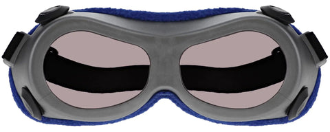 Kickass NIR Laser Safety Goggles With Beefy OD 10 Plus Blocking For 990 To 1100 NM snug fit with adjustable straps and polycarbonate lenses.