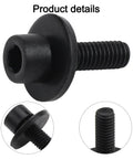 Inner Flange Washer M6x20 With Left Hand Hex Bolt, close-up of bolt and washer kit for circular saw DSS610 DSS611 BSS610 BSS611