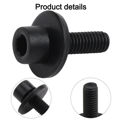 Inner Flange Washer M6x20 With Left Hand Hex Bolt, close-up of bolt and washer kit for circular saw DSS610 DSS611 BSS610 BSS611