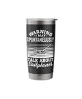 Insulated Stainless Steel Tumbler For Sailplane Pilots And Glider Fans Soaring Sky Aviation Gift Durable Cup For Coffee Or Tea