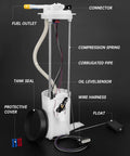 Electric Fuel Pump Module Assembly For Chevy Silverado And GMC Sierra 1999 2004 1500 2500 3500 HD details and components