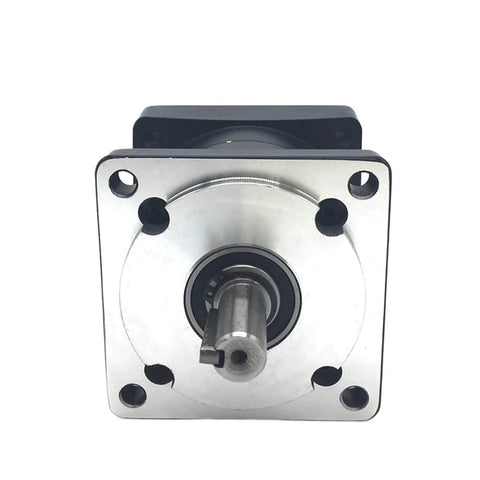 Front view of a Planetary Gearbox For Stepper Motor Reducer With Beefy 86Mm Housing And Multiple Ratios 3 To 1 5 To 1 10 To 1