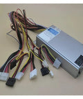 Rugged Industrial Power Supply SS-250U1 Built Tough With Precise Voltage Regulation, Wide Range AC Input, Multiple Mounting Options, Industrial-Grade Wide-Temperature Operation, Durable Metal Housing, High-Quality Components For Harsh Environments., silver metal industrial power supply with multicolor cable harnesses