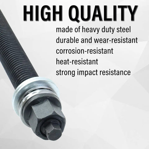 LS Harmonic Balancer Installation Tool With Bearing For GM V8 LS Engines 1997 And Up showing threaded rod and bearing