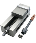 Heavy Duty Angle Fixed One Piece Milling Vise Clamps Precision Fixtures For Cnc Machines Bench Drills Lathes with tools.