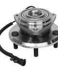 2 Front Wheel Bearing Hubs For Jeep Wrangler 2007 2008 2009 2010 5 Bolt Front Hubs With 4 Wheel ABS Replacement Kit Easy Bolt On Front Hub Assembly Set