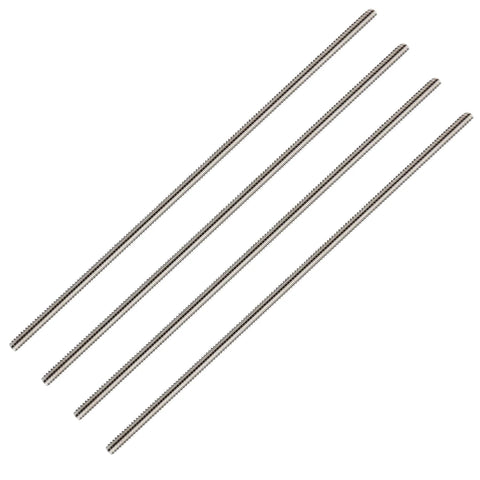 Zadery 304 stainless steel 1/2-13 fully threaded rods, four pieces, 12 inches long