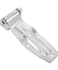 Tough As Nails Heavy Duty Replacement Door Hinge For Trucks And Trailers Cold Resistant Rust Proof Metal Knockout Upgrade Quick Swap Install Automotive Hardware, silver steel construction hinge.