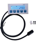 M503 Magnetic Scale DRO Display With Built In Magnetic Measurement System And Magnetic Tape For Woodworking, Stain Belt Profile Ready To Roll, Embedded Sensor, Plug And Play Benchtop Setup display with cable and sensor