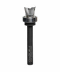 Half Inch Mortising Bit With One Quarter Inch Shank And Five Sixteenths Inch Carbide Height, Down Shear For Clean Tops