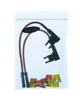 Add A Circuit Fuse Tap Adapter Kit For 12V Cars With Mini Blade Fuses 10A And 20A Two Sets in transparent packaging