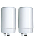 On Tap Faucet Filter Replacements 2 Pack For Fresh Tasting Water Right From Your Tap, BPA Free, Reduces 99 Percent Lead