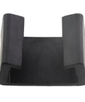 Single black clamp from Six Pack Outdoor Patio Sectional Furniture Clips 18 By 18 And 20 By 20 Universal Aluminum Square Tube Foot Pads