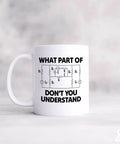 Funny Sarcastic Electrical Engineering Gift Ceramic Mug 11 Oz White Novelty Drinkware For Electrical Engineers Students And Teachers Dope Coffee Cup For Desk Side Coffee Breaks with circuit design and text.