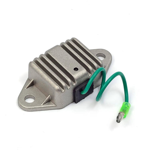 Banshee 350 CDI Box Ignition Coil Regulator Spark Plug Kit with Cap for 1997-2006 Quad ATV replacement part, front view of regulator