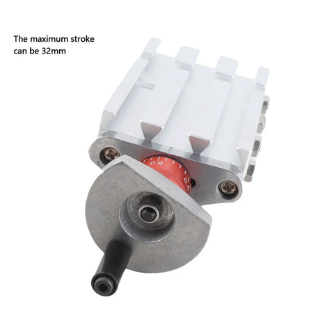 Tough As Nails 32mm Cross Slide Block Z008M For Mini Metal Lathe Z And Y Axis Precision Turning Upgrade solid iron aluminum alloy close-up view.