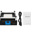 Infrared Preheat Soldering Station With 450W, 110V, Large 4.72 Inch By 4.72 Inch Heating Plate, Soldering Iron And Hot Air Rework