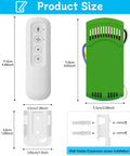 Universal Ceiling Fan Remote Kit With Receiver 3 Speed Remote With Dimmer Replacement For Most Brands size diagram