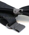 M1 Garand USGI Pattern Web Sling Two Point Black Cotton Made In USA For M1 Garand Rifles Durable USGI Style Sling with Parkerized Hardware
