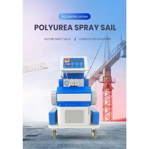 Get Pro Polyurethane Spray Foam Gear With Adjustable Flow Control For Easy Insulation, polyurea spray machine with control panel.