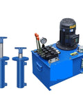 Heavy Duty Electric Hydraulic Power Pack With 380V Oil Pump For Compact Lifting And Machine Tool Assembly Featuring Smooth One Point Five Kw Motor Built Different For Heavy Shop Grind with accessories.
