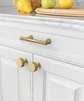 Champagne Bronze Cabinet Knobs 10 Pack Single Hole 1 Inch Drawer Pulls For Kitchen And Bathroom Cabinets Easy Installation Durable Hardware