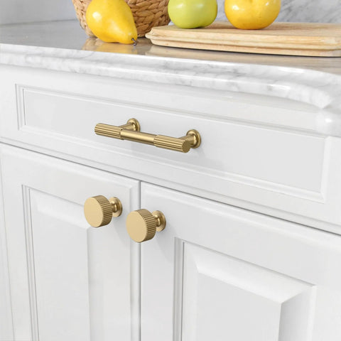 Champagne Bronze Cabinet Knobs 10 Pack Single Hole 1 Inch Drawer Pulls For Kitchen And Bathroom Cabinets Easy Installation Durable Hardware