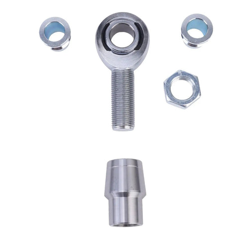 3/4 Inch Premium Steel Heim Joint Kit With Left And Right Acme Thread Rod Ends For Street Builds That Roll Straight Heavy Duty components, includes rod end and spacers.