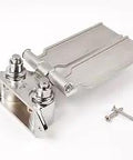 Premium Beefy Double Knee Pedal Valve For Commercial Kitchens Stainless Steel Foot Control with visible horizontal mount