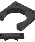 Top Shelf CNC Spindle Motor Mount Bracket For 71mm Collets, cast aluminum design with anti-corrosion finish, angled view.